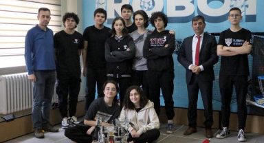 Tekirdağlı lise öğrencileri, ürettikleri robotla ABD'de Türkiye'yi temsil edecek