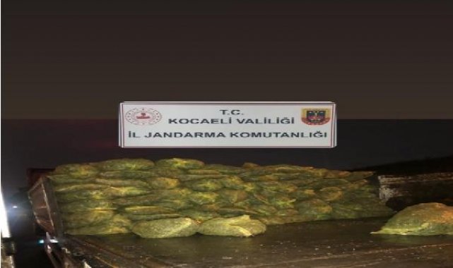 TIR'da 10 ton kaçak midye ele geçirildi