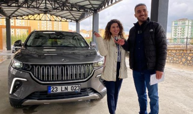 Togg, Elazığ'daki ilk sahibine teslim edildi
