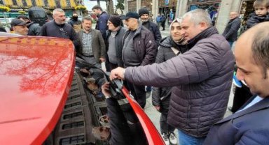 Trabzon'da Togg'a yoğun ilgi