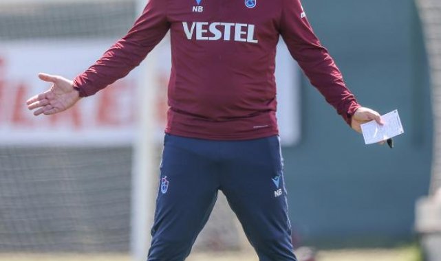 Trabzonspor'da Konyaspor mesaisi devam ediyor