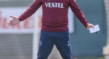 Trabzonspor'da Konyaspor mesaisi devam ediyor
