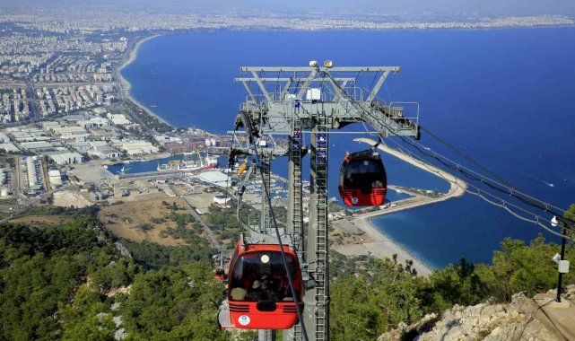 Tünektepe Teleferik hizmete başlıyor