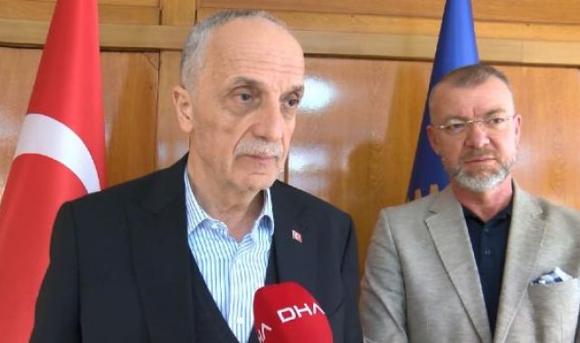 TÜRK-İŞ Başkanı Atalay: Teklifi kabul etmeyeceğimizi ifade ettik