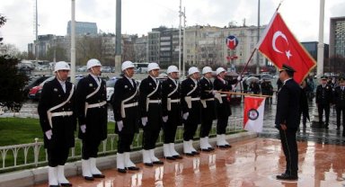 Türk Polis Teşkilatının kuruluşunun 178. yılı Taksim'de kutlandı