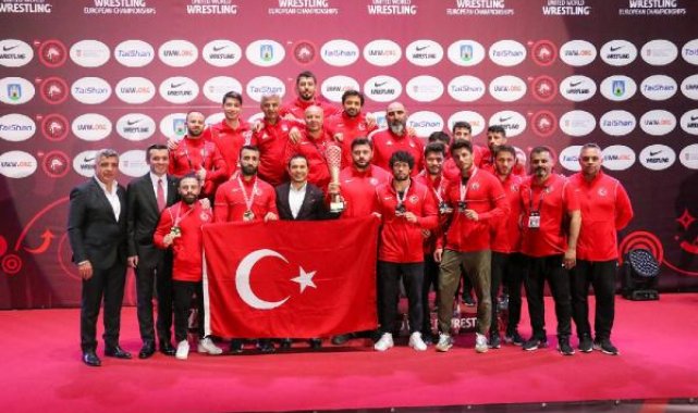 Türkiye, Büyükler Avrupa Güreş Şampiyonası'nda 17 madalya kazandı