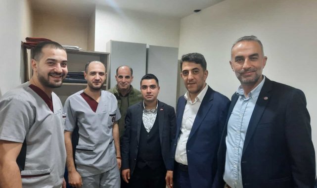 Türkiye Sağlık İşçileri Sendikası'nda bayramlaşma töreni