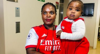 Ugandalı minik Ariana, Antalya'da şifa buldu