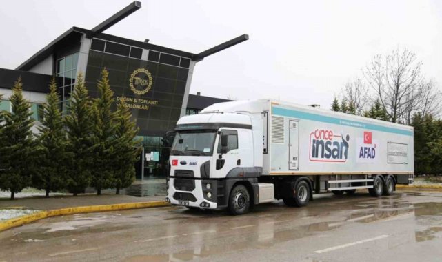 Ukrayna'daki mobil yemek tırı yurda döndü