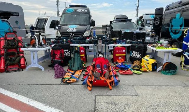 UMKE Atak Arama Kurtarma Ekibi TEKNOFEST'te tanıtıldı