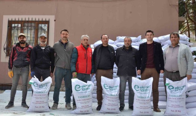 Üreticilere hibe destekli 96 ton yem bitkisi tohumu dağıtıldı