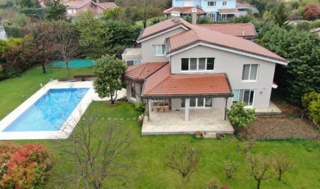 Ürfi Çetinkaya'nın yakalandığı villa havadan footoğrafları