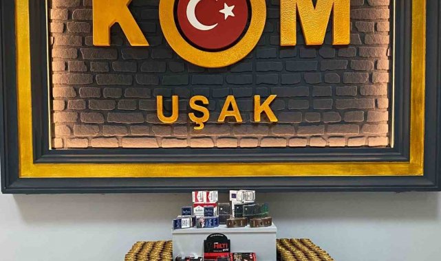 Uşak'ta kaçak cinsel ürün operasyonu