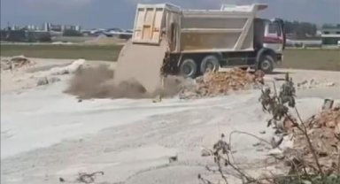 Üzerlerine beton atık suyu dökülen 5 yavru köpekten 3'ü öldü