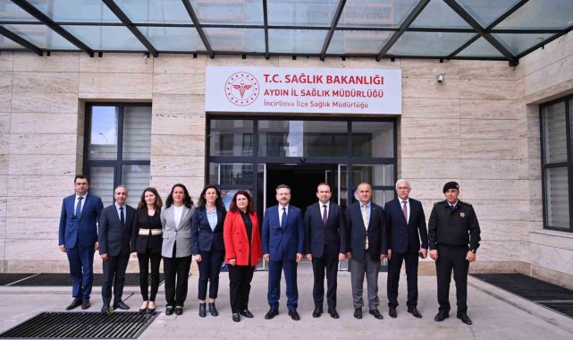 Vali Aksoy, İncirliova İlçe Sağlık Müdürlüğü ve sağlık merkezlerini denetledi