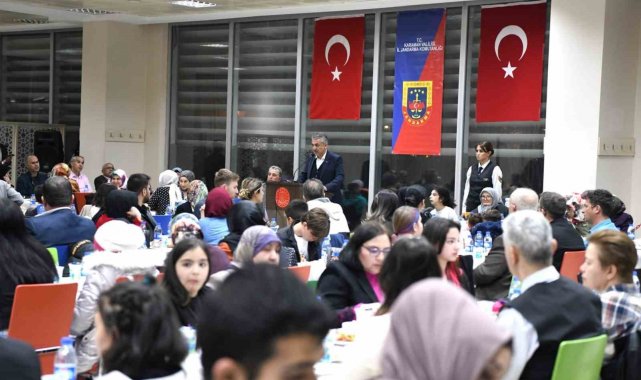 Vali Tuncay Akkoyun, şehit aileleri, gaziler ve yetim çocuklarla iftarda bir araya geldi