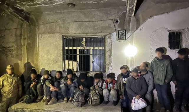 Van'da 13 kaçak göçmen yakalandı, 2 organizatör tutuklandı