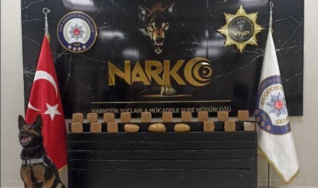 Van'da 55,5 kilo uyuşturucu ele geçirildi; 4 gözaltı