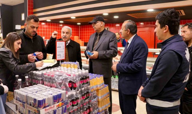 Van'da kasap ve şarküteri denetimi