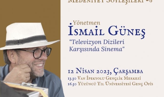 Van'da "Televizyon Dizileri Karşısında Sinema" konulu söyleşi