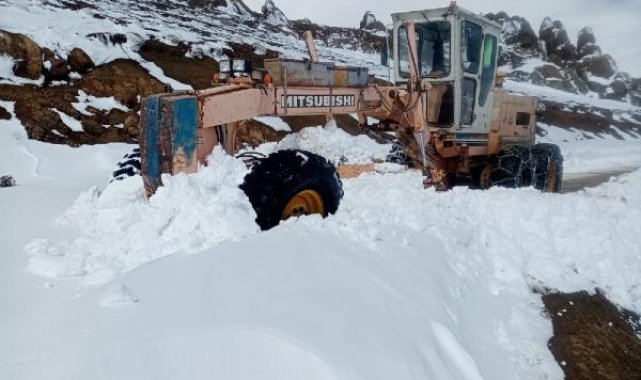 Van'da yüksek kesimlere kar yağdı