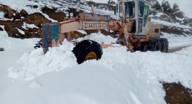 Van'da yüksek kesimlere kar yağdı