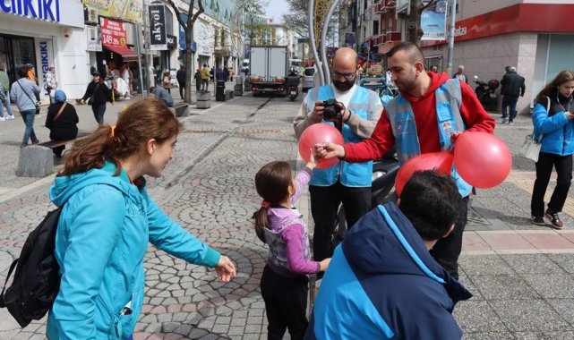Yalova Belediyesi'nden farkındalık etkinliği