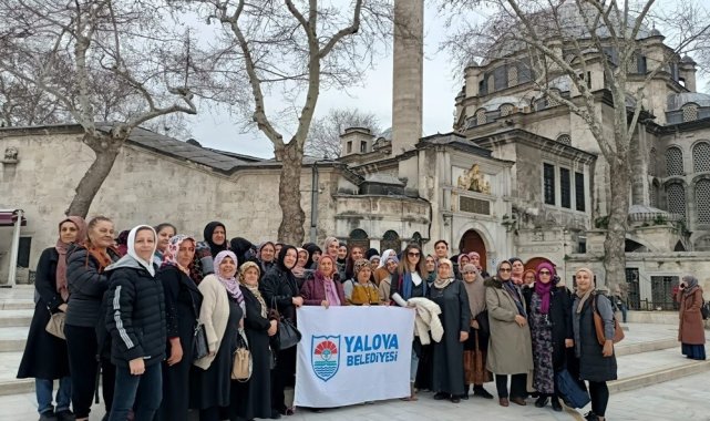 Yalova Belediyesi'nin tarihi cami gezileri devam ediyor