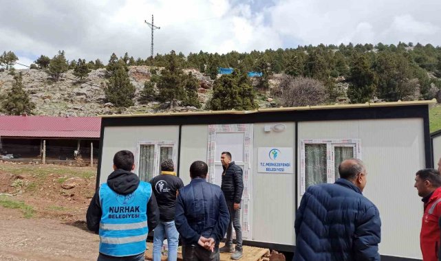Yardım eli Merkezefendi'den Nurhak'a uzanıyor