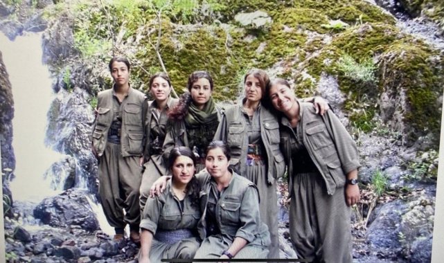 Yeşil Sol Parti adayı Ayten Dönmez'in PKK kamplarındaki yeni fotoğrafları ortaya çıktı