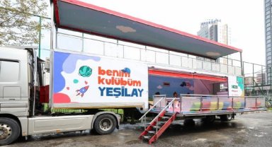 Yeşilay ve Albayrak Grubu'ndan depremzede çocuklara psikososyal destek