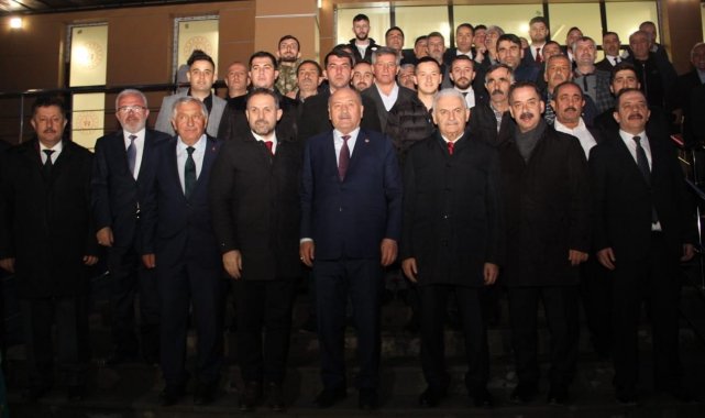 Yıldırım bayramlaşma programına katıldı