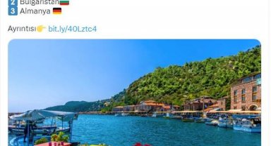 Yılın ilk çeyreğinde ağırlanan yabancı turist sayısı arttı