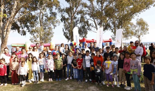 YK Enerji, Milas'taki depremzede çocuklar için 23 Nisan şenliği düzenledi