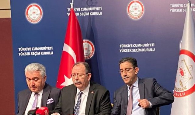 YSK Başkanı Yener: 64 milyon 113 bin 941 seçmen oy kullanacak