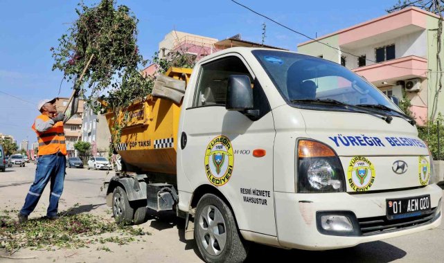 Yüreğir'de 40 mahallede bahar temizliği