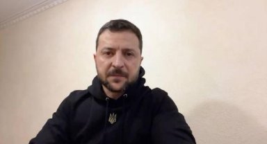 Zelenski'den Rusya'nın BM Güvenlik Konseyi Başkanlığı'na tepki