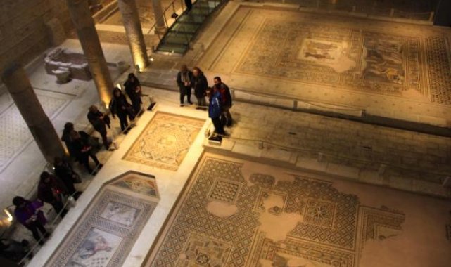Zeugma Mozaik Müzesi'ni depreme kadar 27 bin kişi ziyaret etti