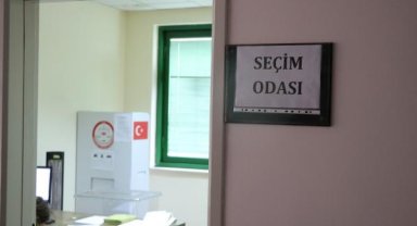 Zonguldak Havalimanı'nda oy kullanma işlemi başladı