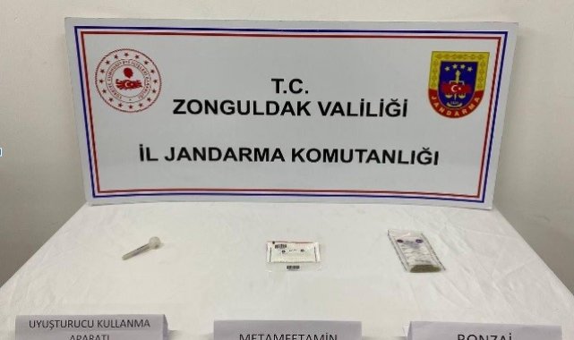 Zonguldak'ta uyuşturucu operasyonunda 1 kişi tutuklandı