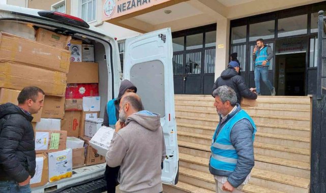 Zonguldak'tan Hatay'a 410 adet ramazan kolisi desteği