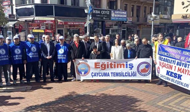 1 Mayıs İşçi Bayramı Çaycuma'da coşkuyla kutlandı