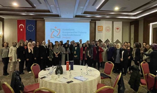 'Kadınların Kooperatifler Yoluyla Güçlendirilmesi' projesi tanıtım toplantısı yapıldı