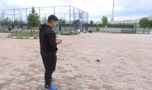 'Nemrutkopter' i tamamladı; depremde kaybettiği projedeki öğretmenini temsil etmek istiyor