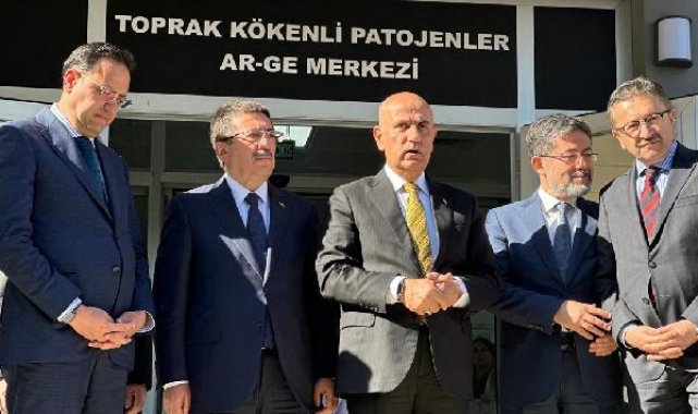 'Toprak Kökenli Patojenler Ar-Ge Merkezi' açıldı