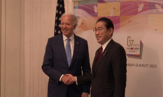 ABD Başkanı Biden, Hiroşima'da Başbakan Kishida ile görüştü