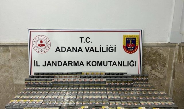 Adana'da 620 kilo kaçak tütün ele geçirildi