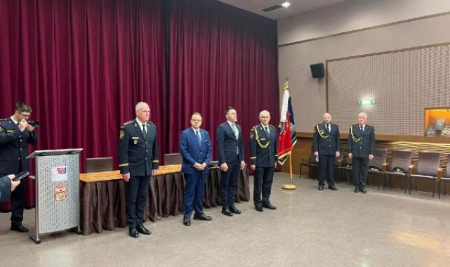 Adıyaman'da görev yapan Çekya ekibine takdir sertifikası