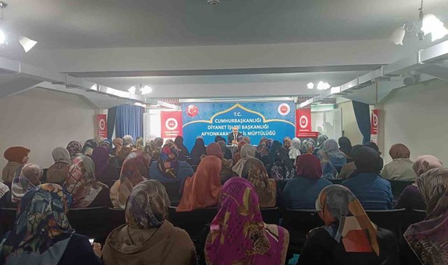 Afyonkarahisar'da 'En Güvenliği Sığınağınız Aile' konferansı