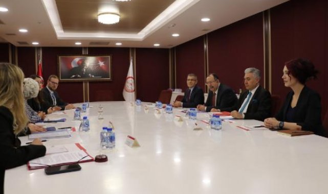 AGİT heyeti YSK'yı ziyaret etti